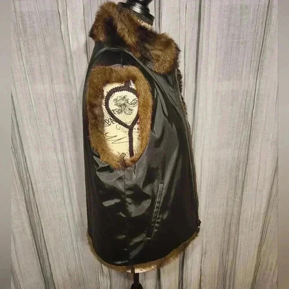 Coaco New York, reversible faux mink, S - Picture 8 of 11